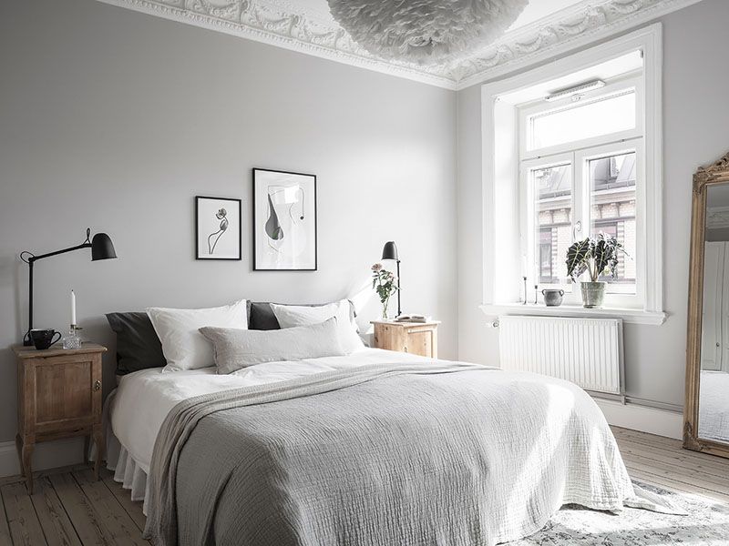 Los mejores tonos grises para el dormitorio - Roma blog