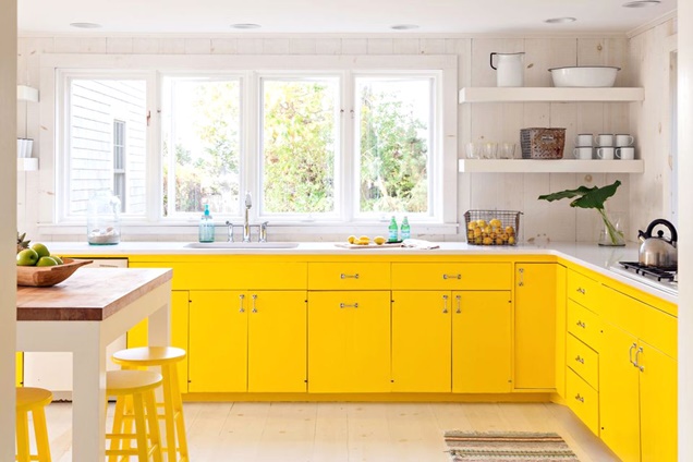 esquema amarillo para tu hogar